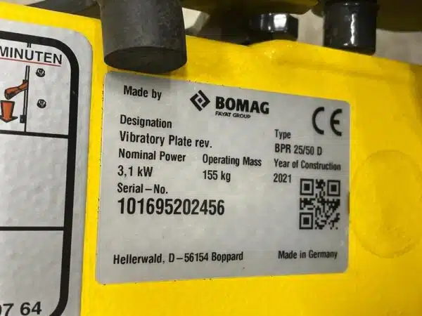 Bomag BPR25/50D vibroplattor - Bild 19