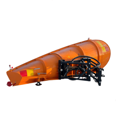 Lastbilens främre plogar