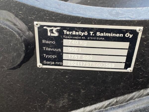 Terästyö Salminen Grading bucket 1750mm S60 - Image 12