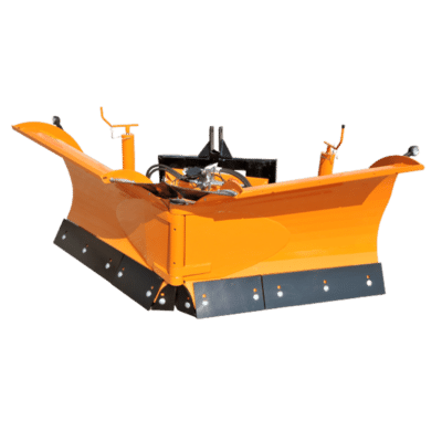 Aggressive V-plows