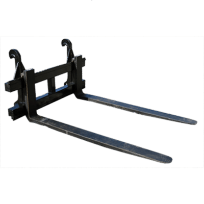 Mechanical pallet forks