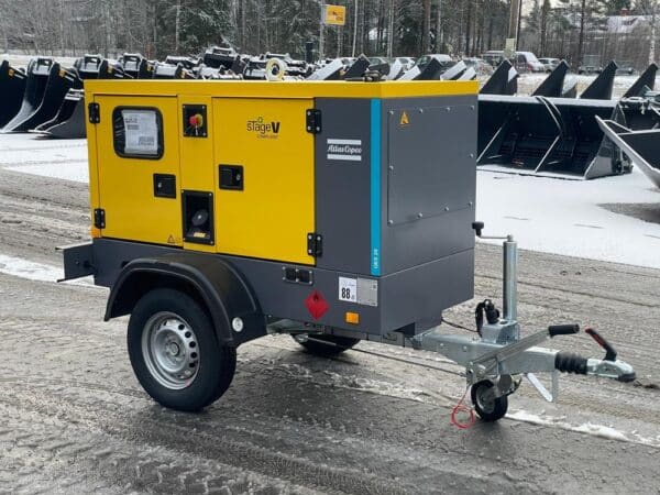 Atlas Copco QES 20 50 Hz Generator StageV with trailer - Image 2