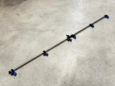 PVC/RST Kasteluputki 6 suutinta 215cm