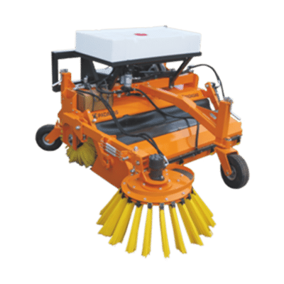 Collecting sweeping machines