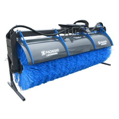 Grävmaskins sopvalsar