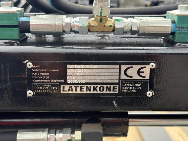 Laten Hydrauliska pallgafflar 2,5ton 120/150cm Euro - Bild 11
