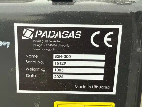 Padagas Kauhaharja BSH-300 R - Image 22