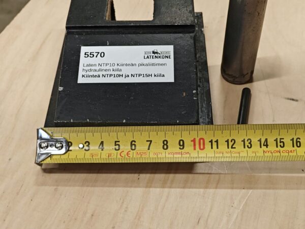 Laten NTP10 Kiinteän pikaliittimen hydraulinen kiila TS - Image 4