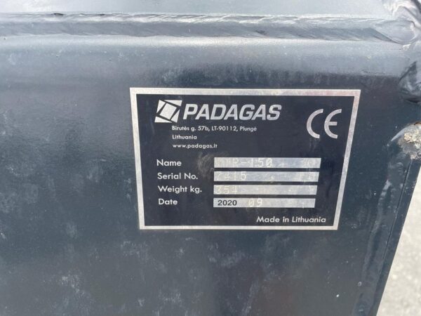 Padagas Telehandler bucket 235cm 1.9m3 Haulotte - Image 11
