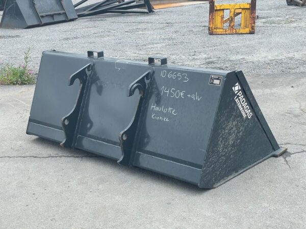 Padagas Telehandler bucket 235cm 1.9m3 Haulotte - Image 7