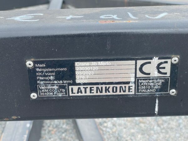 Laten Nostopuomi 3ton Merlo - Image 10