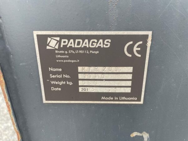 Padagas Teleskoplastare skop 245cm 2.3m3 Merlo ZM2 - Bild 14