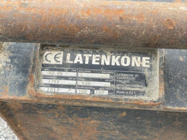 Laten Waterpipe bucket 160L S45 - Image 10