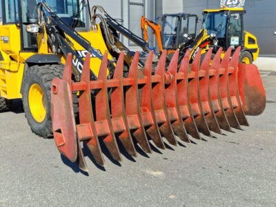 Root rake 3600mm/14-piikki/ Volvo BM