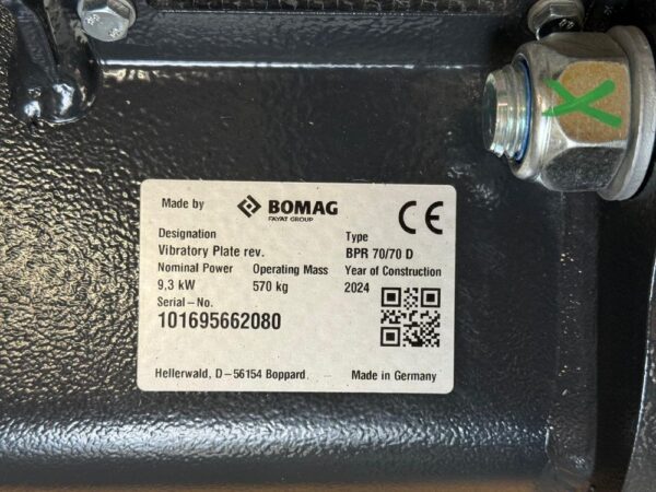 Bomag BPR70/70DE vibratory plate with economizer - Image 18