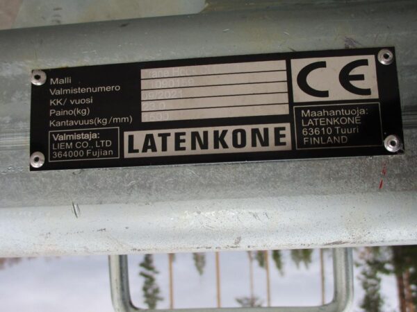 Laten Lifting hook 1,5ton - Image 3