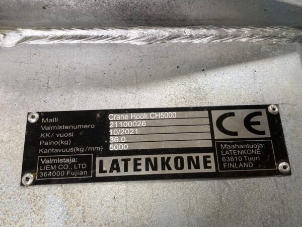 Laten Lyftkrok 5ton - Bild 5