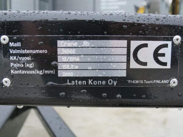 Laten Lyftbom 2ton Euro - Bild 8