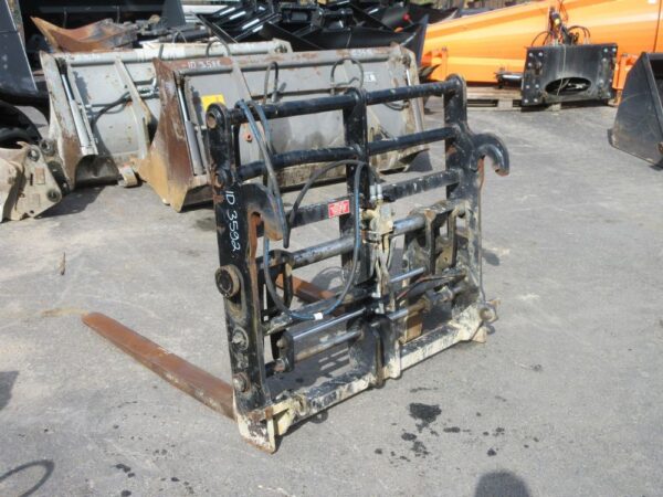 JCB Hydrauliska pallgafflar 4ton 120/100cm PIN JCB Q-fit - Bild 11