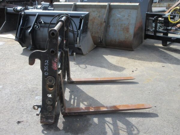 JCB Hydrauliska pallgafflar 4ton 120/100cm PIN JCB Q-fit - Bild 14