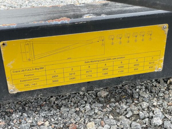 Laten Lyftbom 3ton JCB Q-fit - Bild 12
