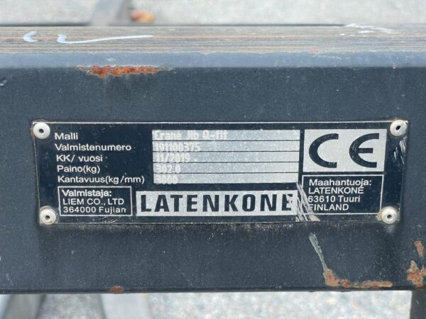 Laten Lyftbom 3ton JCB Q-fit - Bild 11