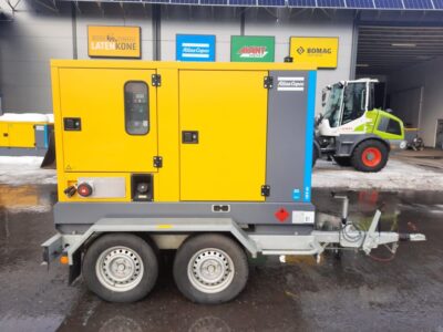 Atlas Copco QES 60 50 Hz Generator med trailer