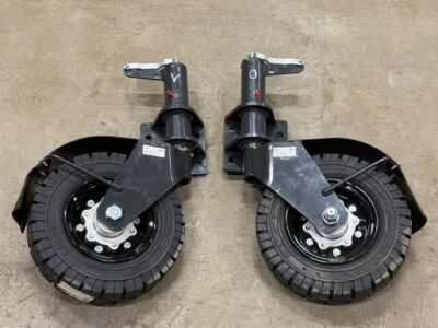 Padagas SSV/SSVL-H snow plogh supportwheel and holder set 2pcs
