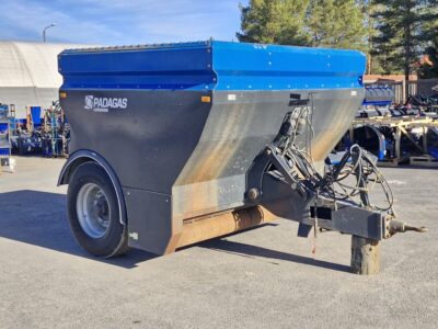 Padagas SP-6000 Hiekoitusvaunu lisälaidoilla 6.4m3