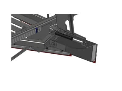 Laten Tielanan nouseva / laskeva sivuterä lisävaruste