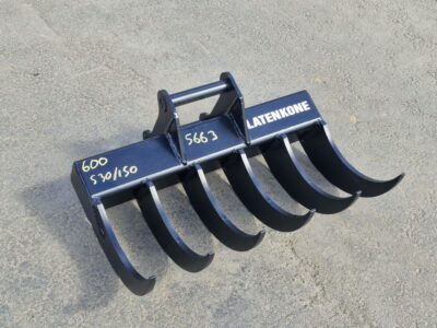 Rinne Stone rake 600mm 6-piikkinen S-30/150