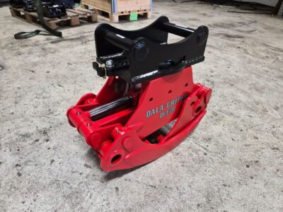 Dala-Gripen DGE 20 Grävmaskin grip S40 by mechanical rotator