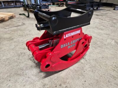 Dala-Gripen DGE 25 Grävmaskin grip S45 by mechanical rotator