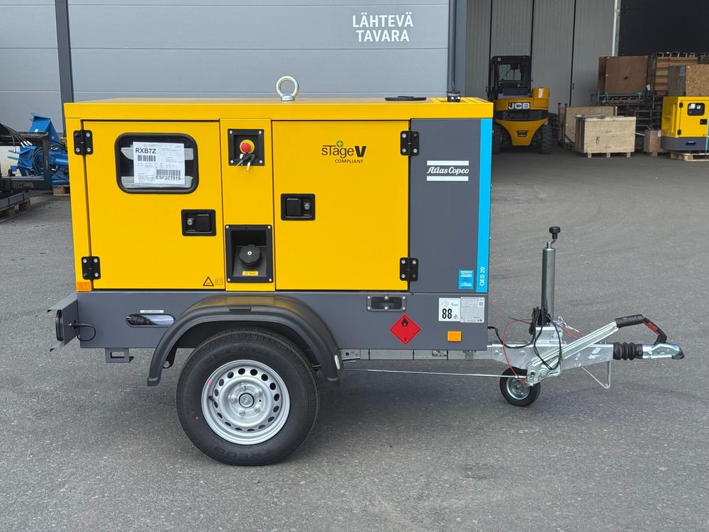 Atlas Copco QES 20 50 Hz Generaattori StageV vetovarustuksella - Image 2
