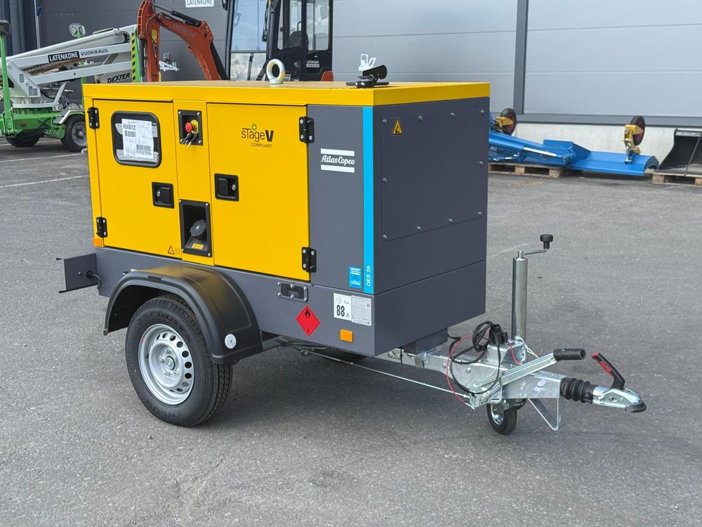 Atlas Copco QES 20 50 Hz Generaattori StageV vetovarustuksella - Image 3