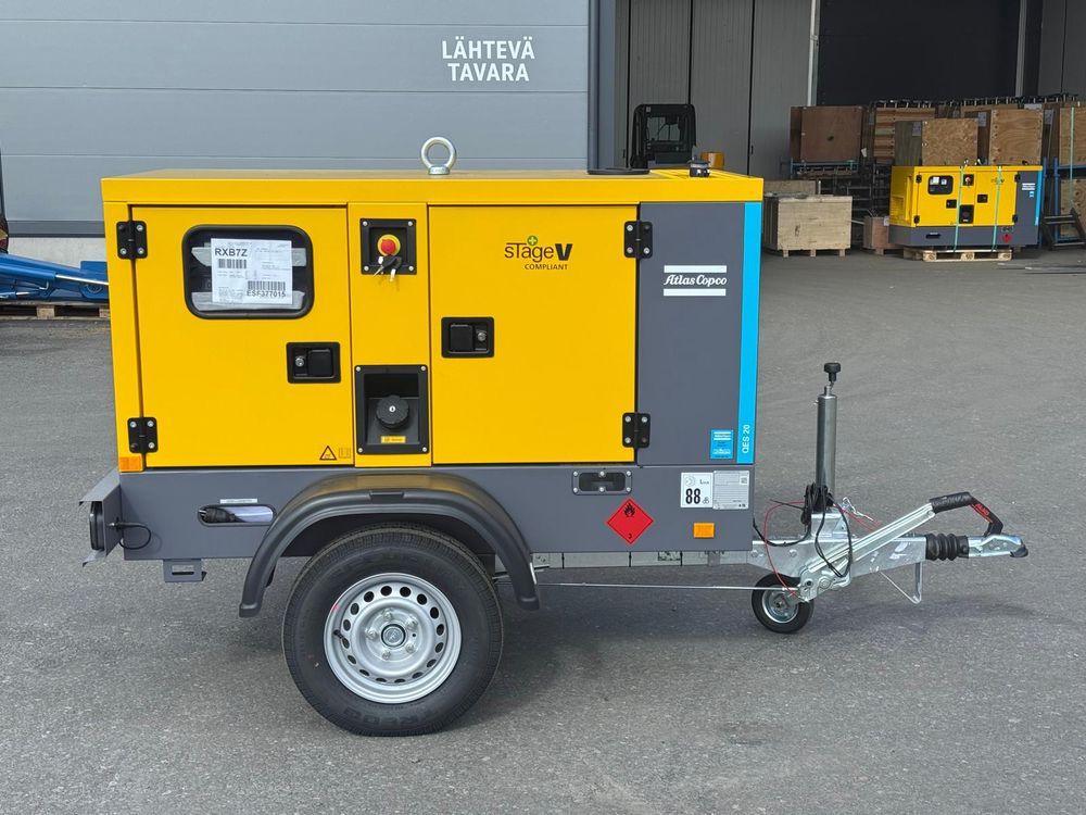 Atlas Copco QES 20 50 Hz Generaattori StageV vetovarustuksella - Image 10