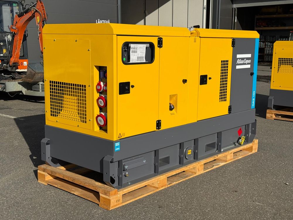 Atlas Copco QAS 100 PD S3A 50 Hz Reservkraftsgeneratorer - Bild 9