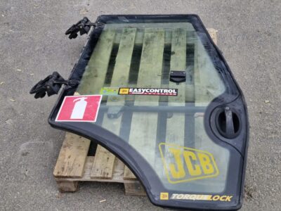 JCB backhoe loader door